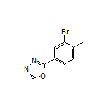 2-(3-Bromo-4-methylphenyl)-1,3,4-oxadiazole