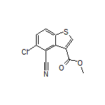 Methyl 5-Chloro-4-cyanobenzo[b]thiophene-3-carboxylate