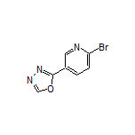 2-(6-Bromo-3-pyridyl)-1,3,4-oxadiazole