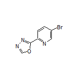 2-(5-Bromo-2-pyridyl)-1,3,4-oxadiazole