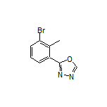 2-(3-Bromo-2-methylphenyl)-1,3,4-oxadiazole