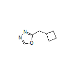 2-(Cyclobutylmethyl)-1,3,4-oxadiazole