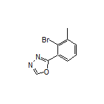 2-(2-Bromo-3-methylphenyl)-1,3,4-oxadiazole