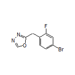 2-(4-Bromo-2-fluorobenzyl)-1,3,4-oxadiazole