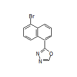 2-(5-Bromo-1-naphthyl)-1,3,4-oxadiazole