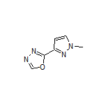 2-(1-Methyl-1H-pyrazol-3-yl)-1,3,4-oxadiazole