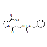 [3-(Cbz-amino)propanoyl]-L-proline