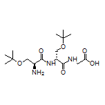 2-[(R)-2-[(S)-2-Amino-3-(tert-butoxy)propanamido]-3-(tert-butoxy)propanamido]acetic Acid