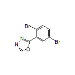 2-(2,5-Dibromophenyl)-1,3,4-oxadiazole