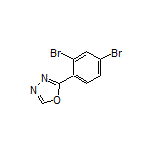 2-(2,4-Dibromophenyl)-1,3,4-oxadiazole