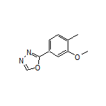 2-(3-Methoxy-4-methylphenyl)-1,3,4-oxadiazole