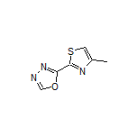 2-(4-Methylthiazol-2-yl)-1,3,4-oxadiazole