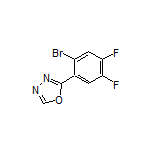 2-(2-Bromo-4,5-difluorophenyl)-1,3,4-oxadiazole