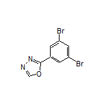 2-(3,5-Dibromophenyl)-1,3,4-oxadiazole