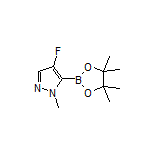 4-Fluoro-1-methyl-1H-pyrazole-5-boronic Acid Pinacol Ester