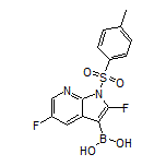 2,5-Difluoro-1-tosyl-7-azaindole-3-boronic Acid