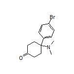 4-(4-Bromophenyl)-4-(dimethylamino)cyclohexanone