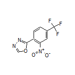 2-[2-Nitro-4-(trifluoromethyl)phenyl]-1,3,4-oxadiazole