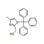 (4-Methyl-1-trityl-1H-imidazol-2-yl)methanol