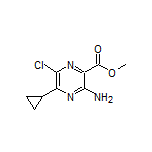 Methyl 3-Amino-6-chloro-5-cyclopropylpyrazine-2-carboxylate