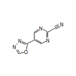 5-(1,3,4-Oxadiazol-2-yl)pyrimidine-2-carbonitrile