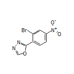 2-(2-Bromo-4-nitrophenyl)-1,3,4-oxadiazole