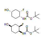 rel-(1S,3S,4R)-4-(Boc-amino)-3-fluorocyclohexanol