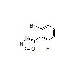 2-(2-Bromo-6-fluorophenyl)-1,3,4-oxadiazole