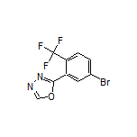 2-[5-Bromo-2-(trifluoromethyl)phenyl]-1,3,4-oxadiazole