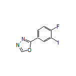 2-(4-Fluoro-3-iodophenyl)-1,3,4-oxadiazole