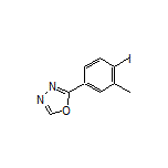 2-(4-Iodo-3-methylphenyl)-1,3,4-oxadiazole