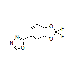 2-(2,2-Difluorobenzo[d][1,3]dioxol-5-yl)-1,3,4-oxadiazole