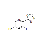 2-(5-Bromo-3-fluoro-2-pyridyl)-1,3,4-oxadiazole