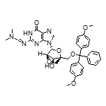 N’-[9-[(1R,3R,4R,7S)-1-[[Bis(4-methoxyphenyl)(phenyl)methoxy]methyl]-7-hydroxy-2,5-dioxabicyclo[2.2.1]heptan-3-yl]-6-oxo-6,9-dihydro-1H-purin-2-yl]-N,N-dimethylformimidamide