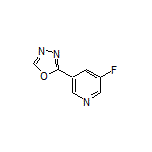 2-(5-Fluoro-3-pyridyl)-1,3,4-oxadiazole