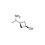 cis-3-(1-Aminoethyl)cyclobutanol