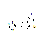 2-[4-Bromo-3-(trifluoromethyl)phenyl]-1,3,4-oxadiazole