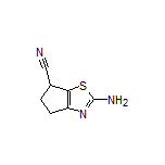 2-Amino-5,6-dihydro-4H-cyclopenta[d]thiazole-6-carbonitrile