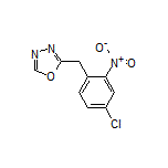 2-(4-Chloro-2-nitrobenzyl)-1,3,4-oxadiazole