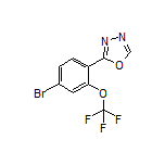 2-[4-Bromo-2-(trifluoromethoxy)phenyl]-1,3,4-oxadiazole