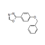 2-[4-(Benzyloxy)phenyl]-1,3,4-oxadiazole