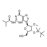 N-[9-[(2R,3R,4R,5R)-4-[(tert-Butyldimethylsilyl)oxy]-5-(hydroxymethyl)-3-methoxy-2-tetrahydrofuryl]-6-oxo-6,9-dihydro-3H-purin-2-yl]isobutyramide