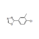 2-(4-Chloro-3-methylphenyl)-1,3,4-oxadiazole