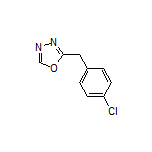 2-(4-Chlorobenzyl)-1,3,4-oxadiazole