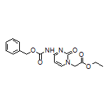 Ethyl 2-[4-(Cbz-amino)-2-oxopyrimidin-1(2H)-yl]acetate