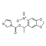 1-(6-Nitrobenzo[d][1,3]dioxol-5-yl)ethyl 1H-Imidazole-1-carboxylate