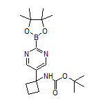 5-[1-(Boc-amino)cyclobutyl]pyrimidine-2-boronic Acid Pinacol Ester