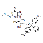 N’-[9-[(2R,3R,4S,5R)-5-[[Bis(4-methoxyphenyl)(phenyl)methoxy]methyl]-3,4-dihydroxytetrahydrofuran-2-yl]-6-oxo-6,9-dihydro-3H-purin-2-yl]-N,N-dimethylformimidamide