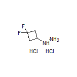 (3,3-Difluorocyclobutyl)hydrazine Dihydrochloride