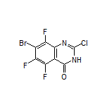 7-Bromo-2-chloro-5,6,8-trifluoroquinazolin-4(3H)-one